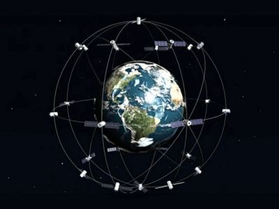 Схема спутниковой группировки SpaceX для раздачи бесплатного Интернета. Источник -