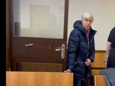 Надежда Буянова в суде. Фото: "ОВД-Инфо"